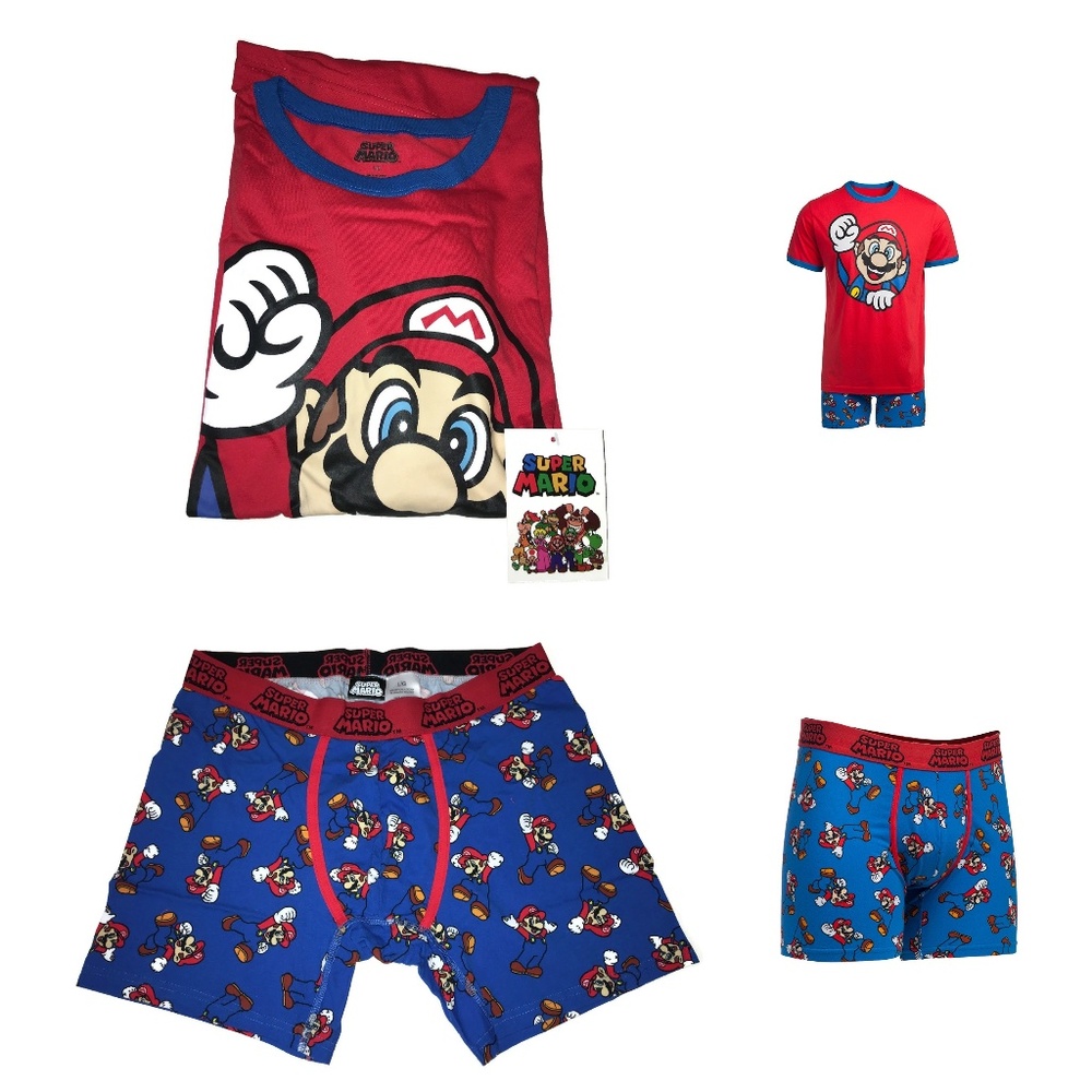 Official Nintendo Super Mario Sleep Set - Large